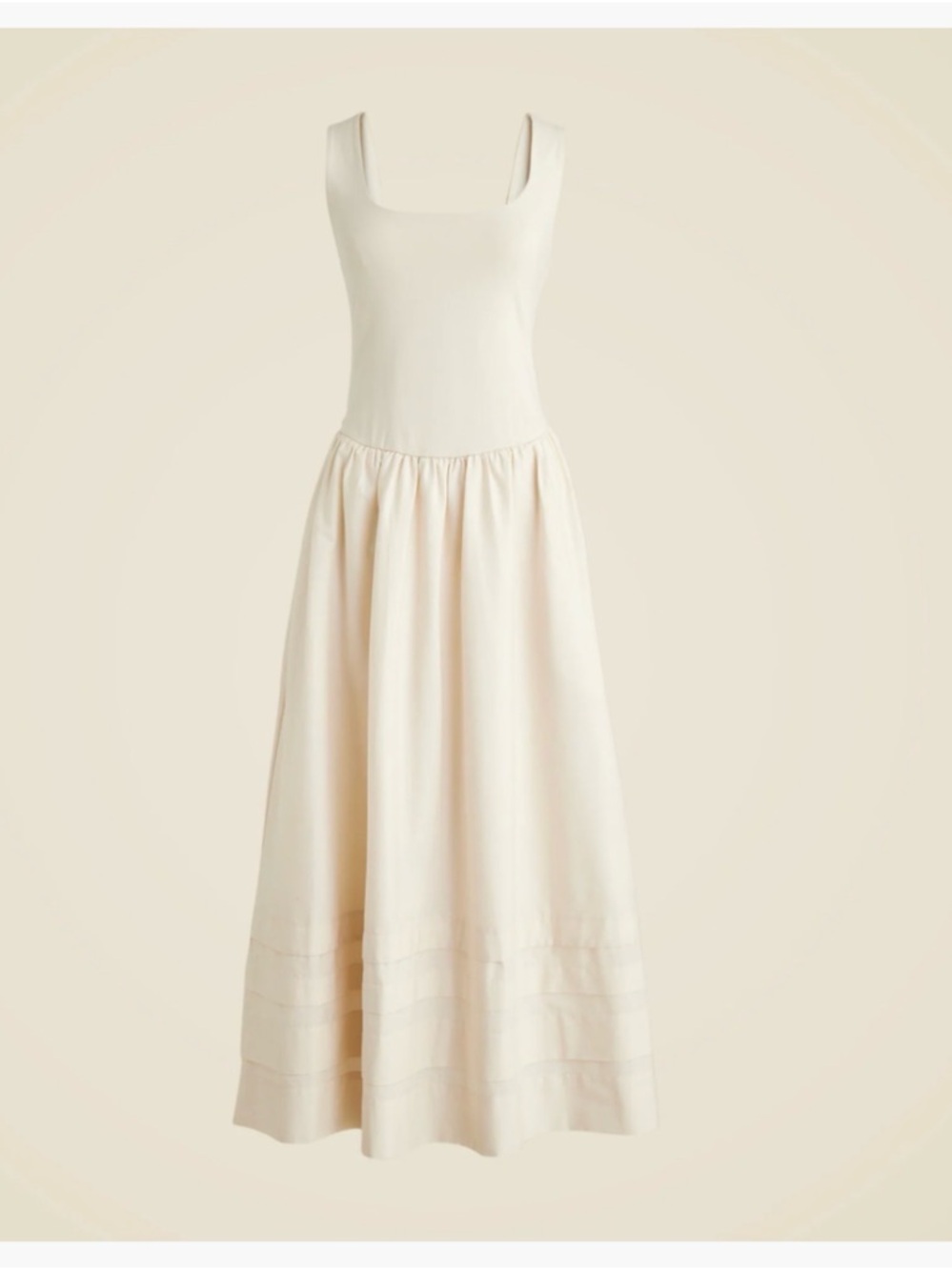 030 J. Crew Drop Waist Mixy Dress